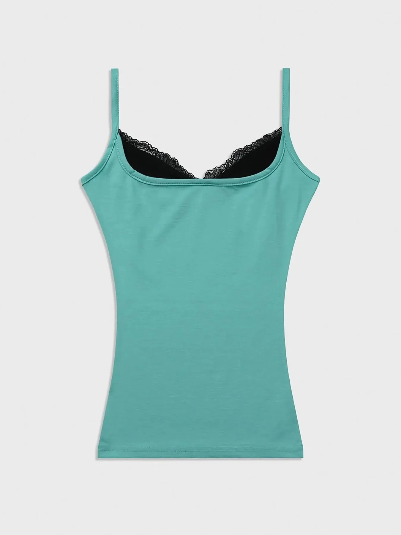 Summer Slim Fit Sleeveless Top Lace Camisole Vest New Style for Slimming Look — image 4