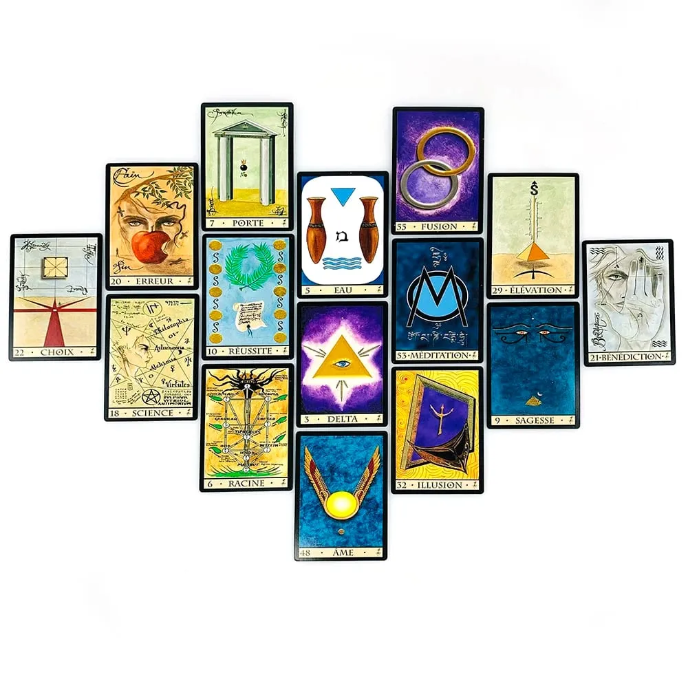 Oracle De La Triade Oracle Cards French Version Spiritual Divination Oracle Cards With Guidebook Mystical Esoteric Reading Cards — image 5