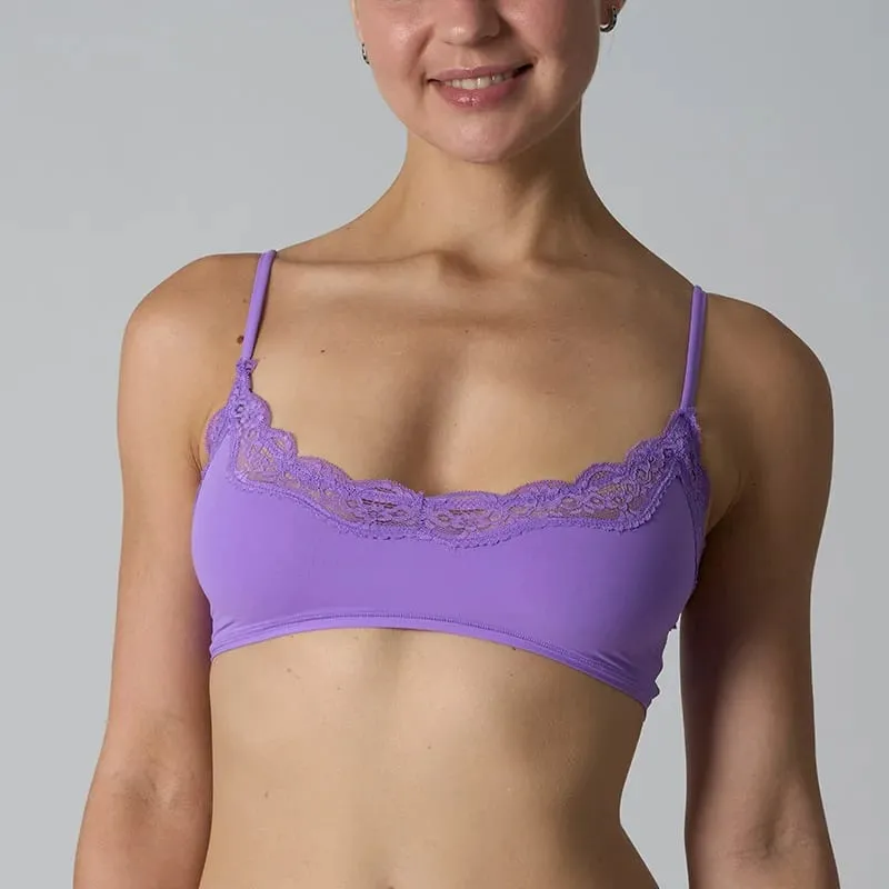 Cute Lace Bra Solid Set Women Free Combination Adjustable-strap Bras+Low Waist Panties Chic Simple High Elasticity Lingerie Sets