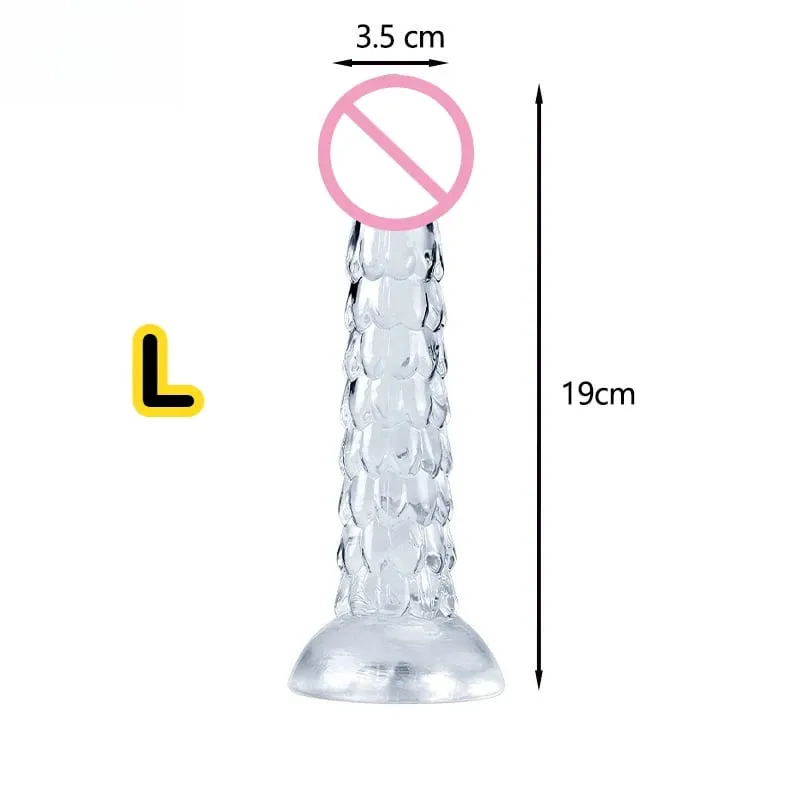 Dragon Dildo with Suction Cup – Soft Anal Plug & Butt Whip Dilator for Women and Men – Fantasy Sex Toys for Adults Pleasure — image 4