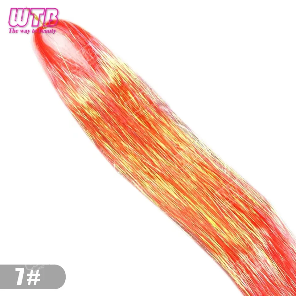 Multi-Color Glitter Synthetic Hair Extension Wig BB Clip Style Suitable for Women and Girls to Wear During Holidays and Events — image 26