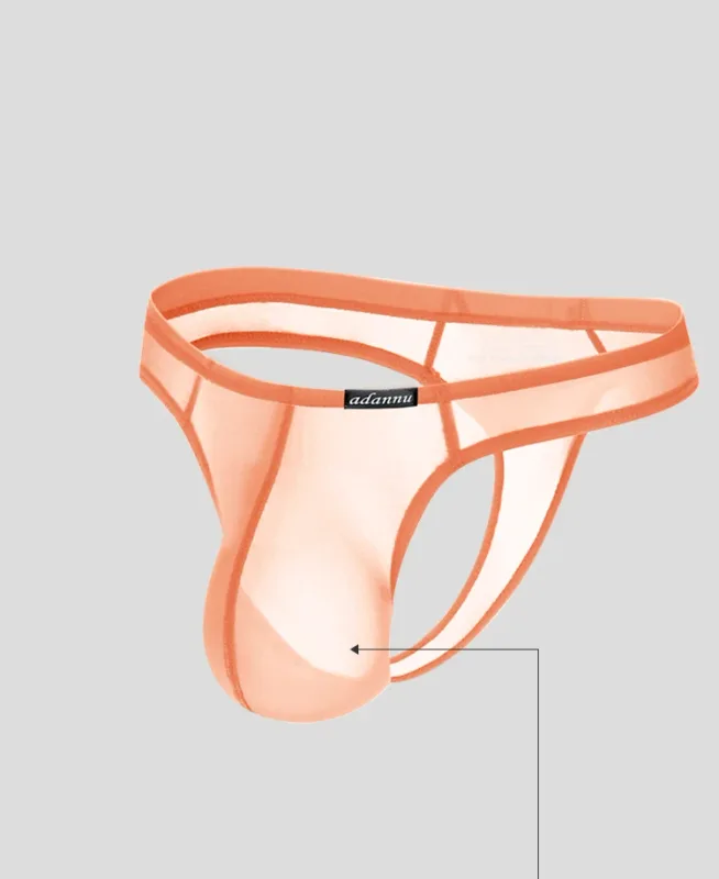 Ultra Thin Sheer Briefs Men Underwear Cooling Knickers Low Rise Bulge Pouch Underpants Soft Mesh Panties Male Thong Pants — image 10