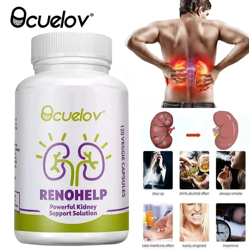 Το συμπλήρωμα υποστήριξης νεφρών Bcuelov All Natural προάγει την υγιή λειτουργία των νεφρών Τα επίπεδα κρεατινίνης και το σπειραματικό φιλτράρισμα — image 5