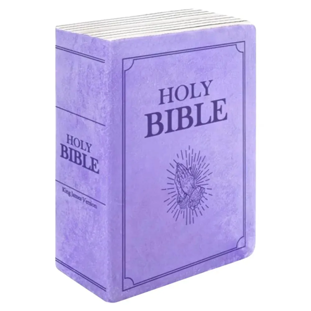 Realistic Looking Bible Pillow Plush Toy Home Decor Bible Throw Pillow 33*22cm Cutest Bible Cushion Christmas Present — image 14