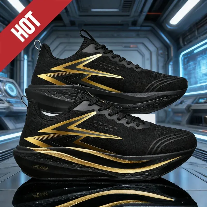Running Shoes Carbon Board Speciality Marathon Men Sports Breathable Lightweight Women's Comfortable Athletic Nonskid Sneakers — image 2
