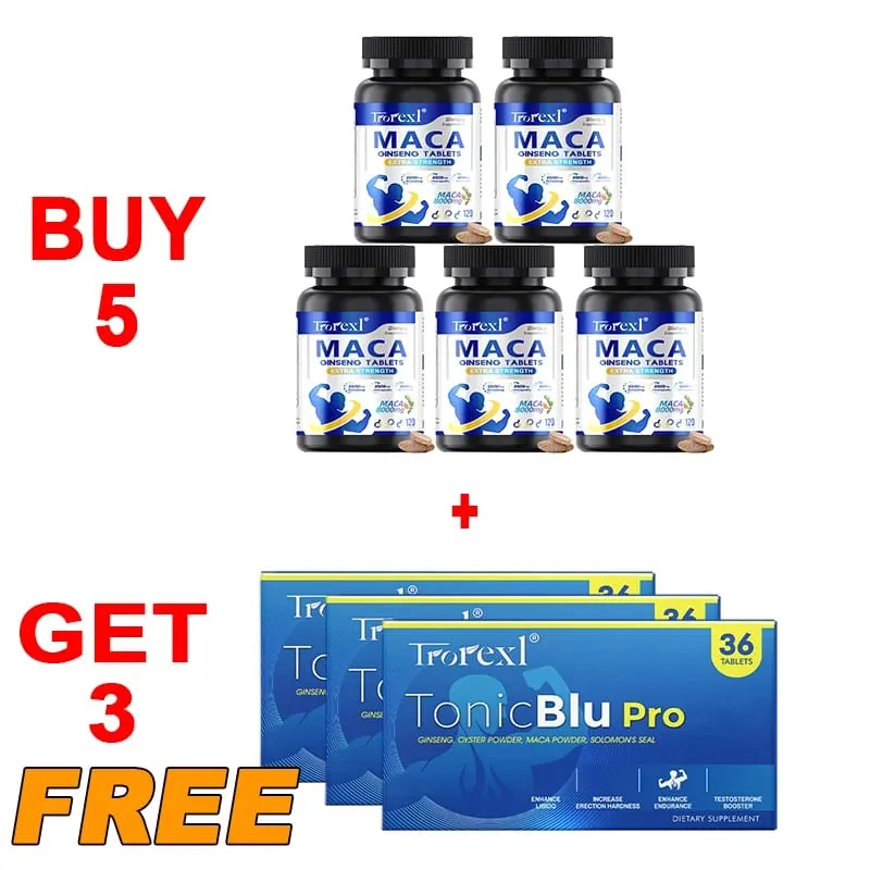 120 Tabs MALE TEST BOOSTER COMPLEX MAXIMIZER SUPPLEMENT RECOVER BED CONFIDENCE