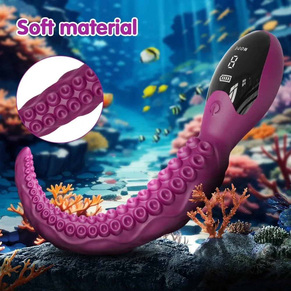 Sex Toys Powerful G-Spot Dildo Vibrator Nipple Clitoris Stimulator Dildo Vagina Vibrator Female Masturbation Octopus Sex Toys