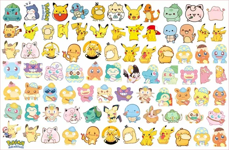 البوكيمون الاكريليك DIY بها بنفسك التصحيح Kawaii قلادة على شكل خاص قطع أنيمي الكرتون على الوجهين الطباعة المفاتيح دبوس المواد — image 12