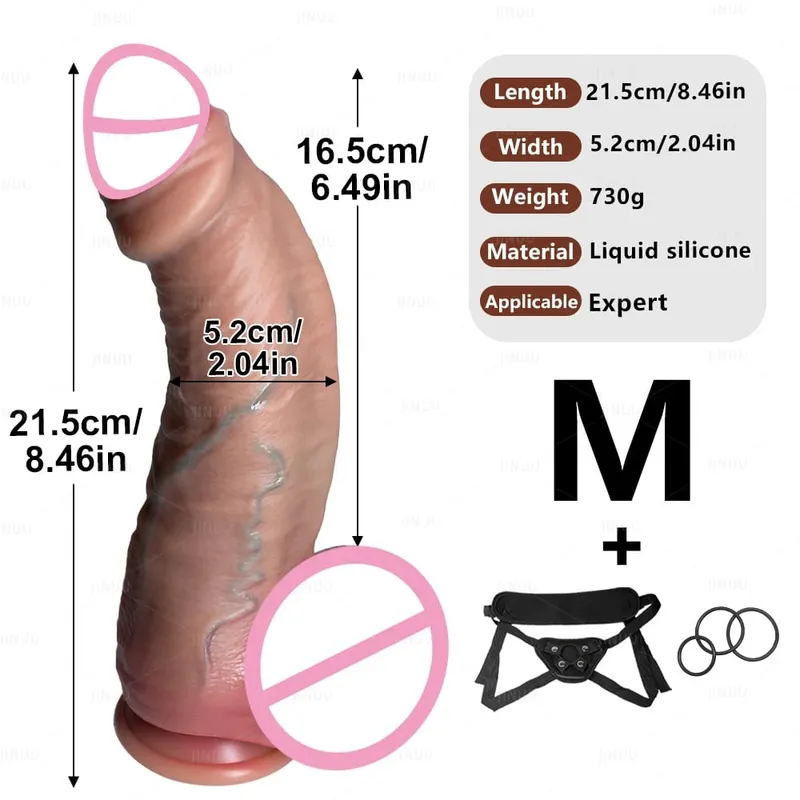 Realistic 3Sizes Phimosis Dildo Realistic Penis Soft Silicone Male Genitals Vaginal Masturbation Suction Cup Dick Woman Anal Sex — image 11