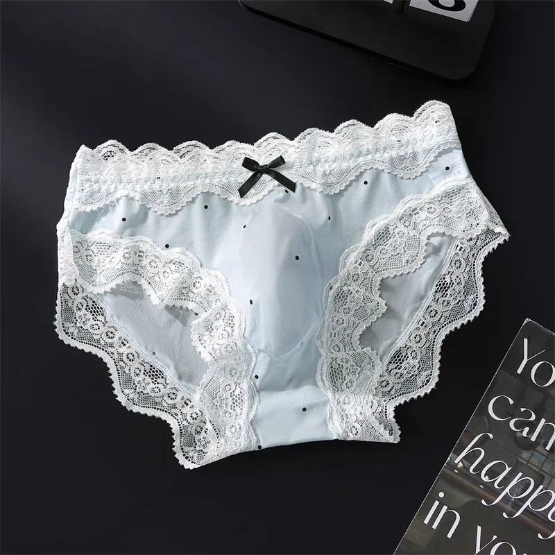 New Men's underwear ice silk sexys tøy men lingerie printing 3D convex bag lencerías muy hot high elasticity cuecas masculino — image 9