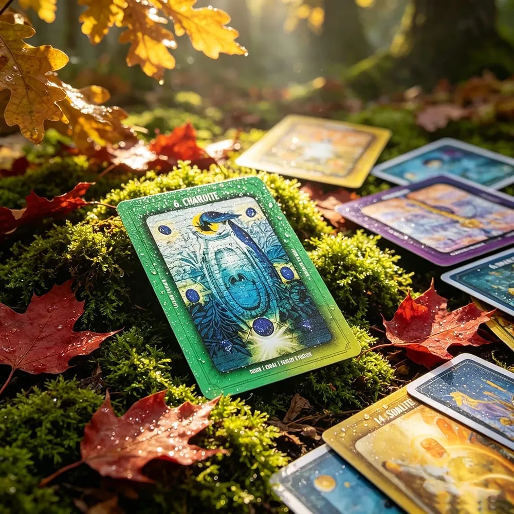 Crystal Alchemy Oracle Cards Divination Deck Crystal Healing Spiritual Guidance Tarot Board Game For Fate Reading Witchcraft — image 5