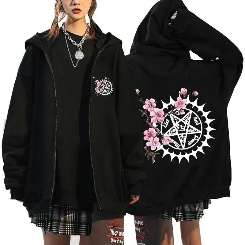 2025 Hot Aniem Cosplay Tops Black Butler Zipper Hoodie Fashion Autumn Winter Long Sleeve Sweatshirts Zipper Jacket For Man Woman — image 5