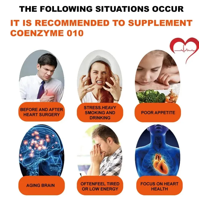 Buy 3 Get 1 Free - CoQ10 Capsules (Ubiquinone) 400mg - Support for Brain Heart & Energy Health – High Absorption Supplement — image 5