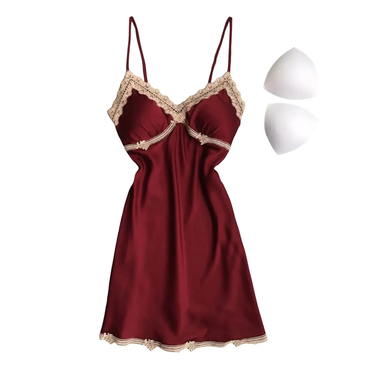 Sexy Women'S Suspender Nightgown Home Wear Lace Pajamas Erotic Lingerie In Europe And America Intimates Nightdress Sleepwear — image 3