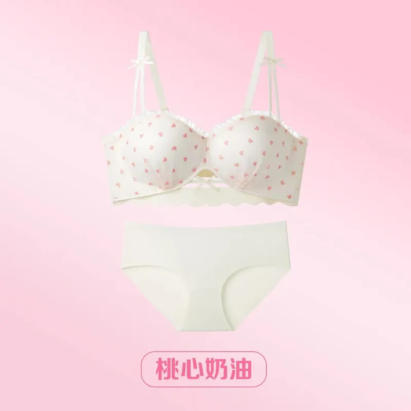 French Lace Push Up Bra For Small Bust Half Cup Anti‑Sag 2026 New Pure Desire Sexy Women Lingerie Brassiere 32-38 A-C — image 10