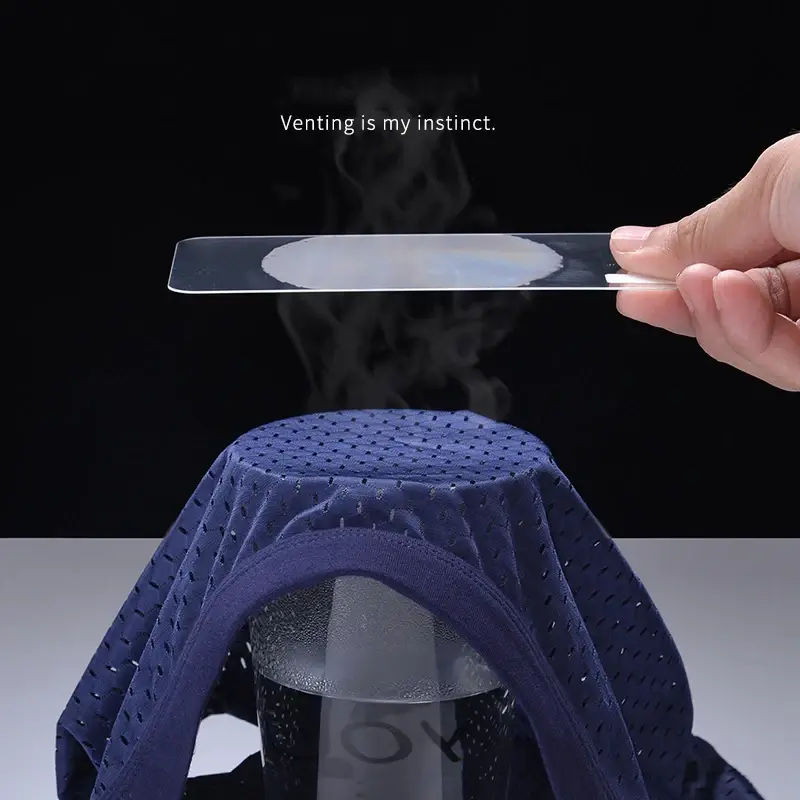 Quần Lót Nam Nam Mỏng Thoáng Khí Tam Giác Quần Lót Cho Nam Ice Silk Quần Đùi Lưới Gợi Cảm Góc Vuông Quần Cho quần Short Nam — image 5
