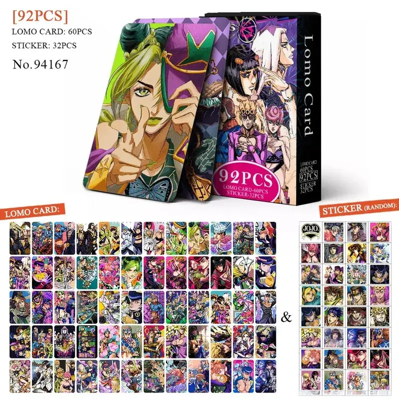 Anime Attack on Titan Lomo Card Pohlednice Hračka Haikyuu Lékárnické deníky Honkai Star Rail Collection Karty s nálepkami Dárek — image 20