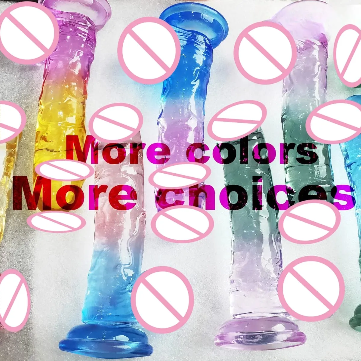 Transparent Big Dick 9 Sizes Realistic Jelly Dildo Women Gay Anal Sex Toys Soft Clitoris Vaginal Masturbators Penis Suction Cup — image 3