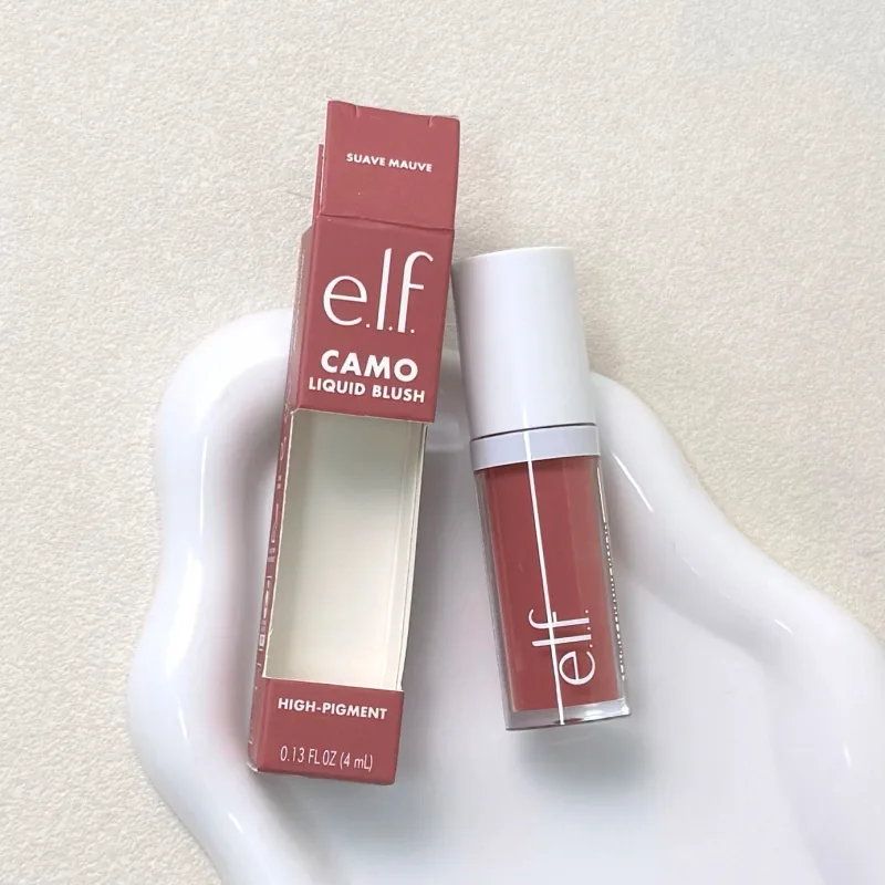 Bán chạy nhất Elf công dụng kép Liquid Blush Lip Gloss Dưỡng ẩm liên tục Tạo bột làm sáng tự nhiên Mỹ phẩm Blusher dạng lỏng