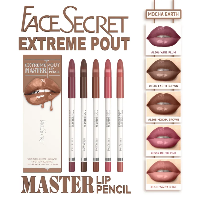 Pen Pelapik Bibir Matte 15 Warna Dengan Berus Pensil Matte Baldu Kalis Air Tahan Lama - Kit Solek Aplikasi Licin Solek Bibir — image 23