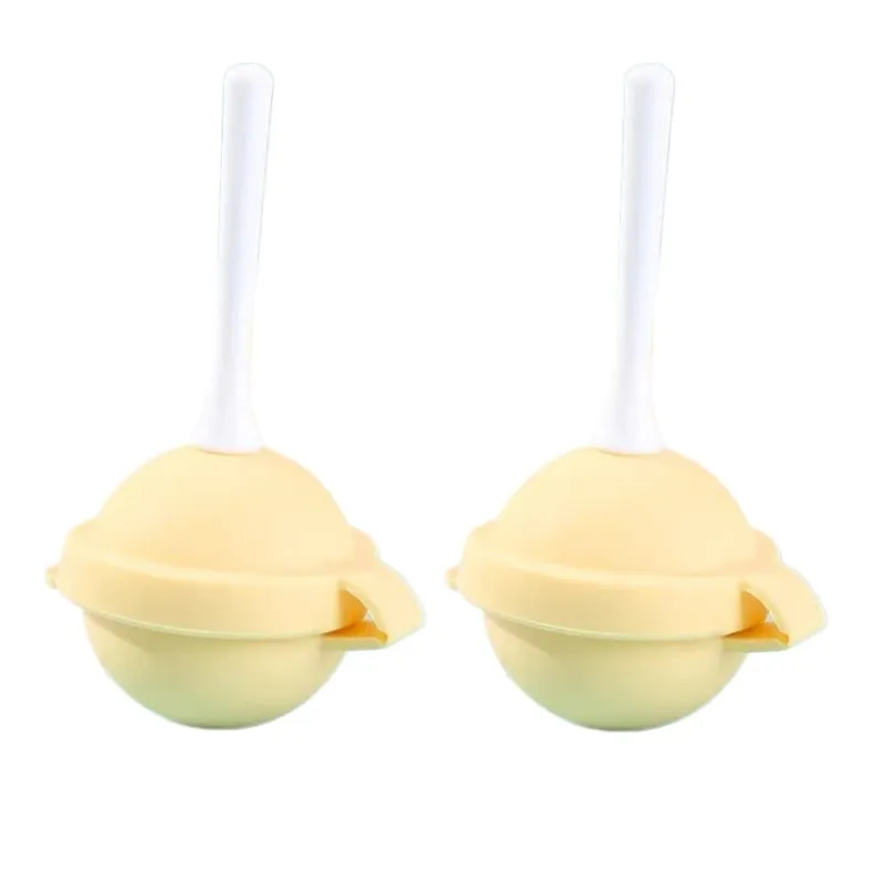 Mini Silicone Popsicle Mold Lollipop Ice Tray Food Grade Reusable Non-Stick Stackable Ice Cream Mould for Egg Bites Food Storage