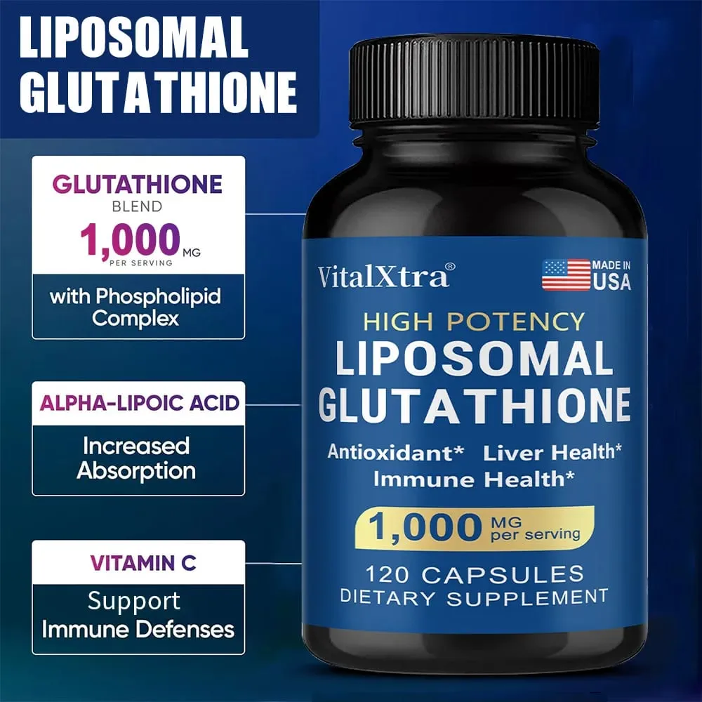 Liposome Glutathione Supports The Immune System and Cardiovascular Health Promotes Brain Health Liver Health — image 4