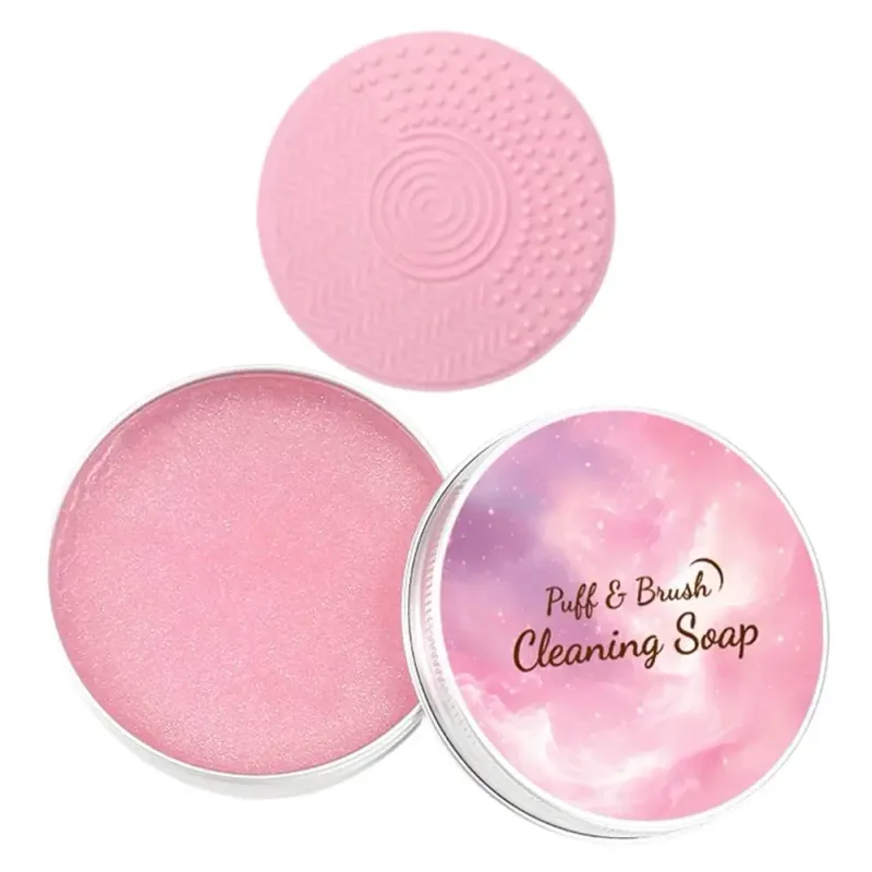 Makeup Brush Cleaner Soap with Silicone Mat Deeply Cleans Waterproof Makeup for Synthetic & Natural Makeup Brushes & Sponges — image 9