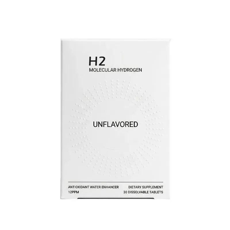 Molecular H2 Hydrogen Water Tablets with Magnesium 12PPM Hydrogen Tablets Support Cellular Health Recovery Cognitive Function