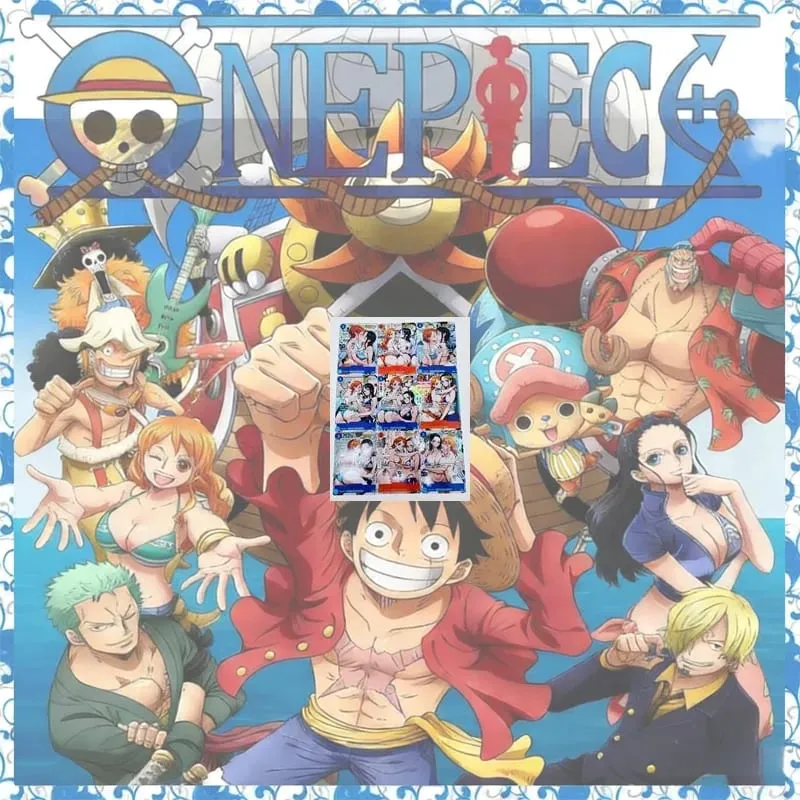 Anime One Piece Diy Color Flash Cards Hancock Perona Nami Robin Yamato Collection Cards Christmas Birthday Gifts Children's Toys — image 15