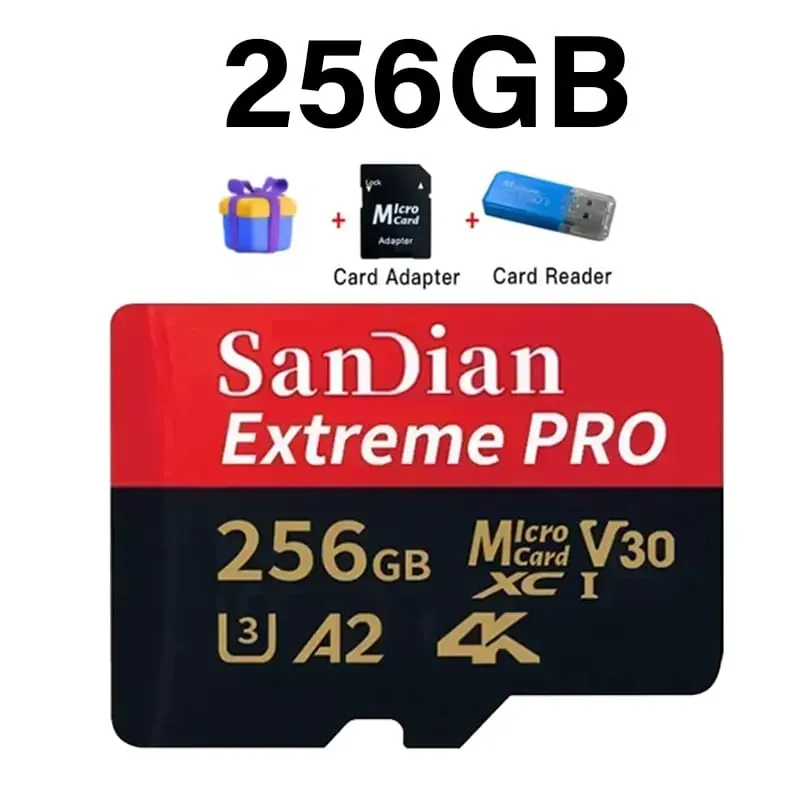High-Speed 128GB Micro TF Card Class10 256GB Flash Card 512GB Memory Card for Smartphone Tablet — image 10