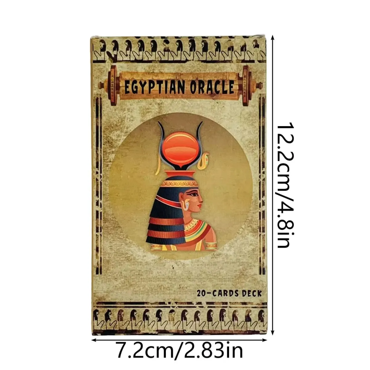 New Egyptian Oracle A 20 Cards Deck Classic Design For Beginners & Pros Ideal For Divination Meditation & Gifts — image 6