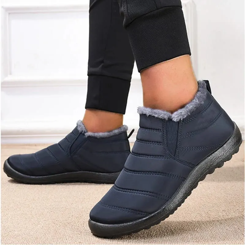 Shoes Waterproof Winter Men Sneakers Fashion Men's Casual Shoes Breathable Soft Classic Sneakers Man Slip On Ankle Shoes Male — image 3