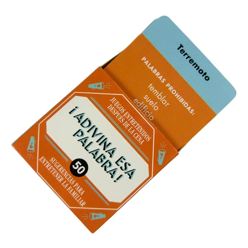 Mini Size English o Spanish Styles Mini Truth Or Dare Card Game Name That Tune Gaano Kahusay Pangalanan ang Salitang Iyon sa Game na Ito para sa Party Play — image 4