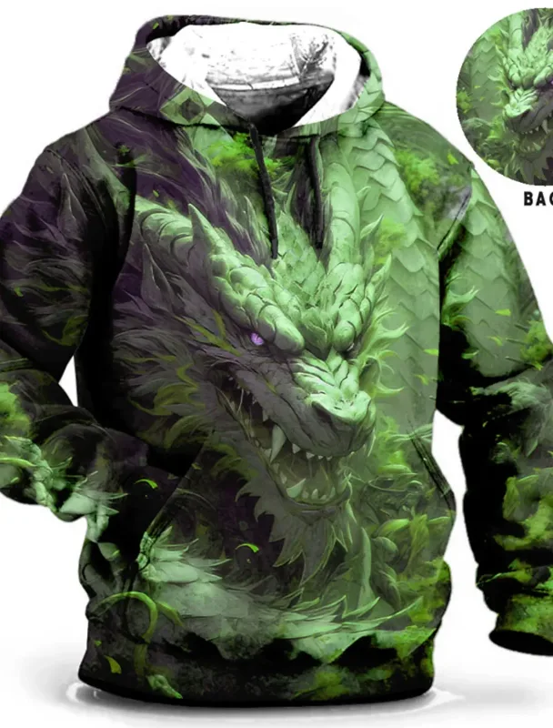 Chinese New Year Dragon 3d Print Hoodie Men Women Fashion Street Vintage Hoodie Sweatshirt Outwear Coat Men Tracksuits Sportwear — image 8