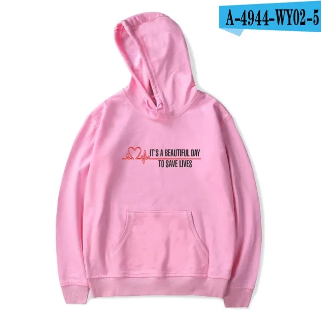 Harajuku Gray's Anatomy Tumblr Greys Anatomy printed Hoodies Sweatshirts Men/Women Comfortable Sweatshirt Adult/Child Pullovers — image 48