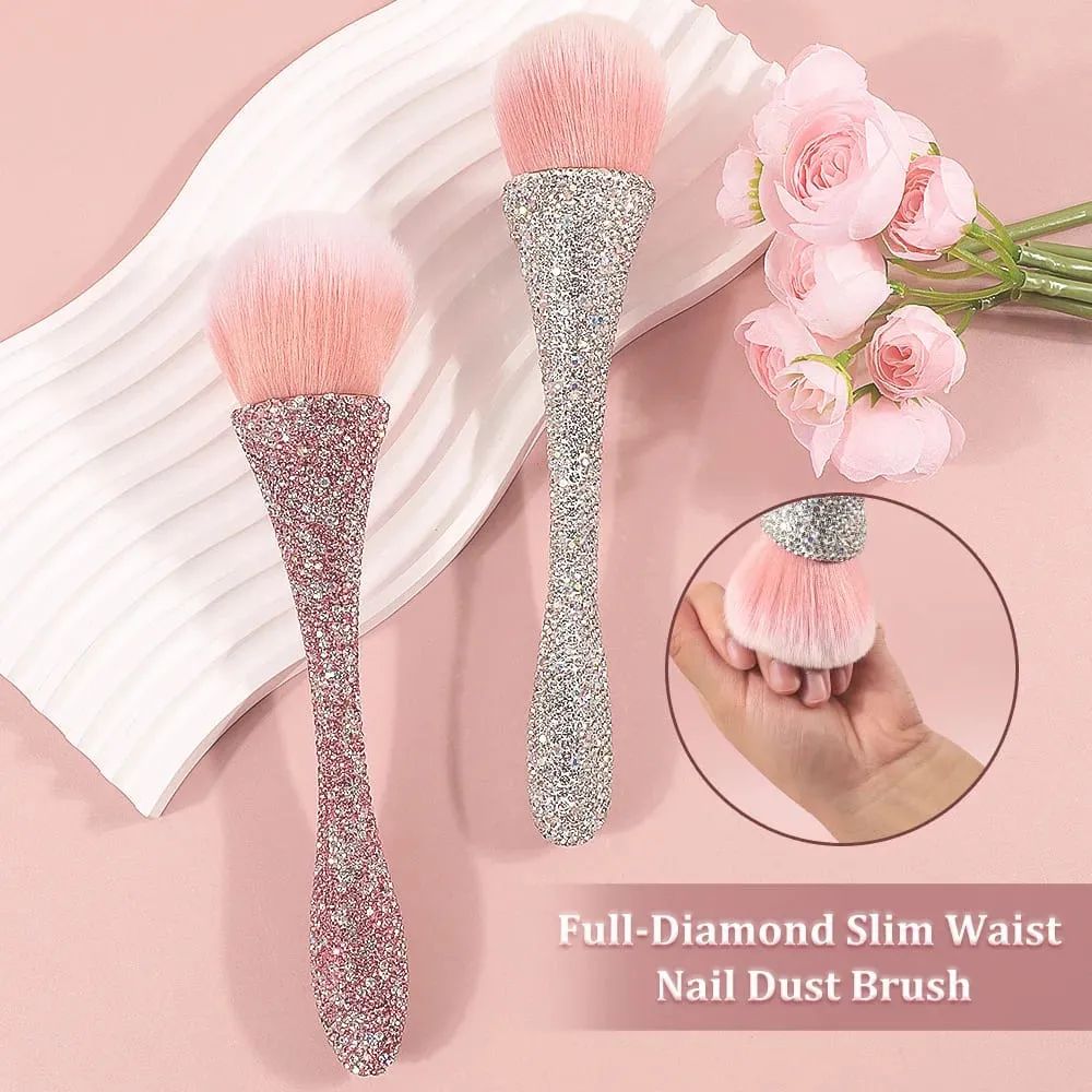 1PCDiamond Handle Makeup Brush LoosePowder Brush BlushBrushes Professional Small Waist Beauty Cosmetics Tools Brochas Maquillaje