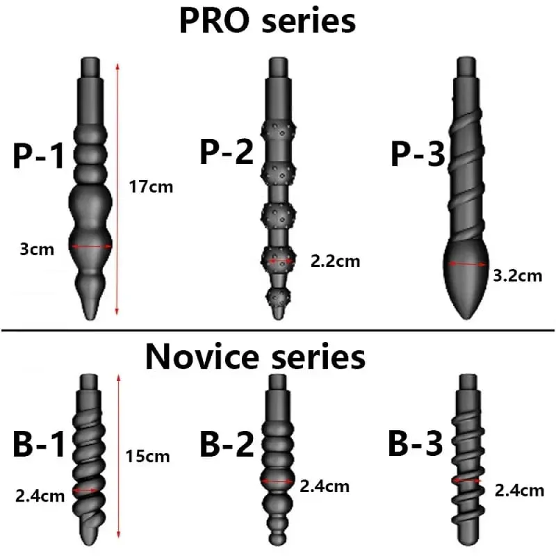 Anal Plug Vacuum Pump Prostate Stimulator Sex Toys for Men Women Adult Powerful Suction Manual Anus Dilator Butt Plug Set — image 4