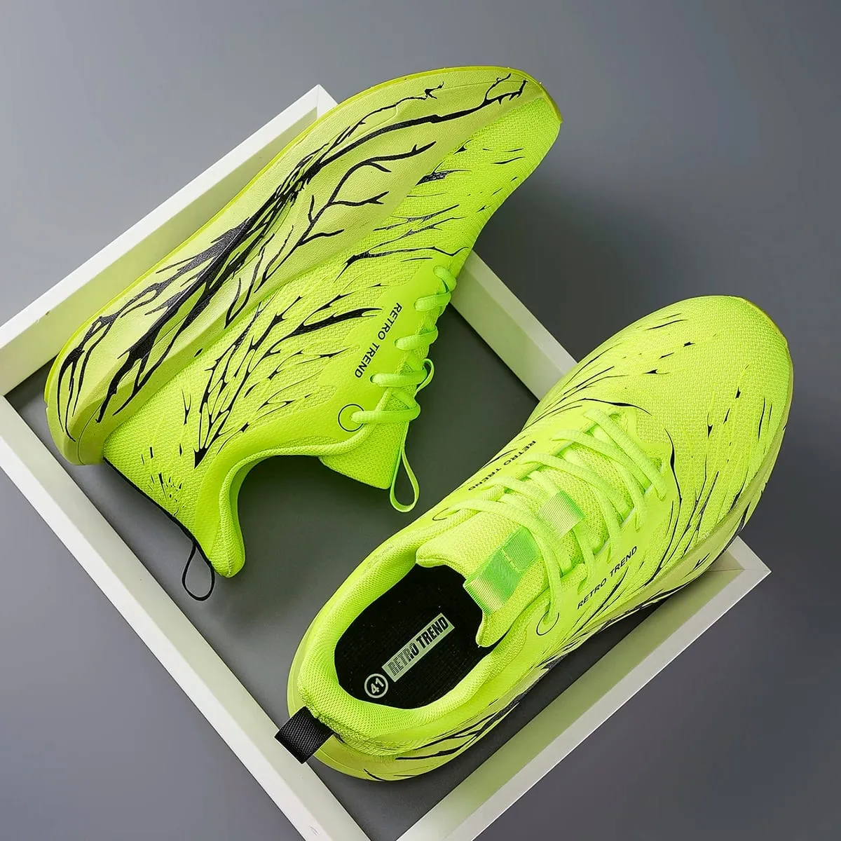 Carbon Board Marathon Men Running Shoes Speciality Sports Breathable Lightweight Comfortable Athletic Chunta Sneakers Plus Size — image 5