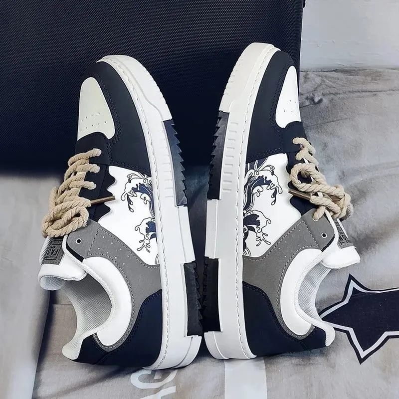 Fashionable Multifunctional Anti Slip and Wear-Resistant Casual Skateboarding Shoes Designed Specifically for Men Men's Lightwe — image 5
