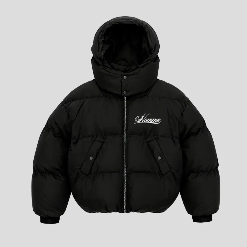 Autumn Winter Cotton Warm Windproof Hoodie Y2k Men Women Street Casual Zipper Jacket Fashion Trendy Thick Versatile Cotton Coat — image 5
