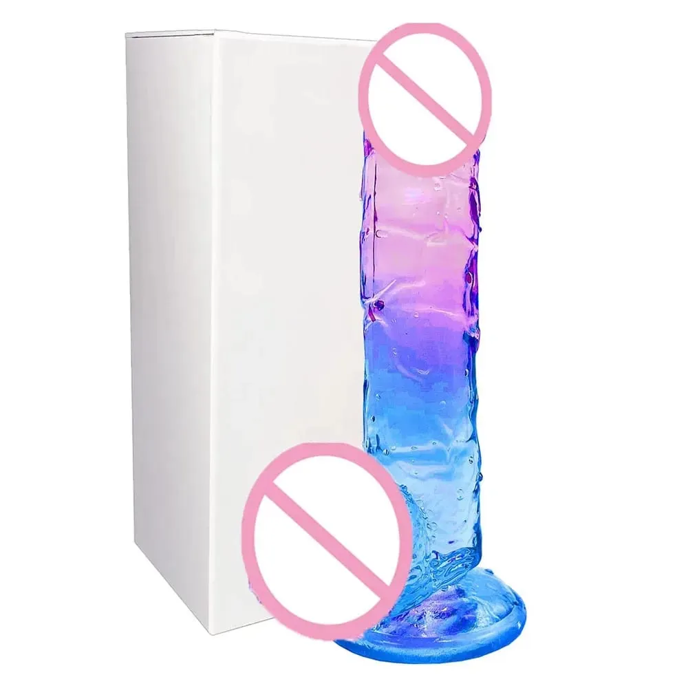 Transparent Big Dick 9 Sizes Realistic Jelly Dildo Women Gay Anal Sex Toys Soft Clitoris Vaginal Masturbators Penis Suction Cup — image 1