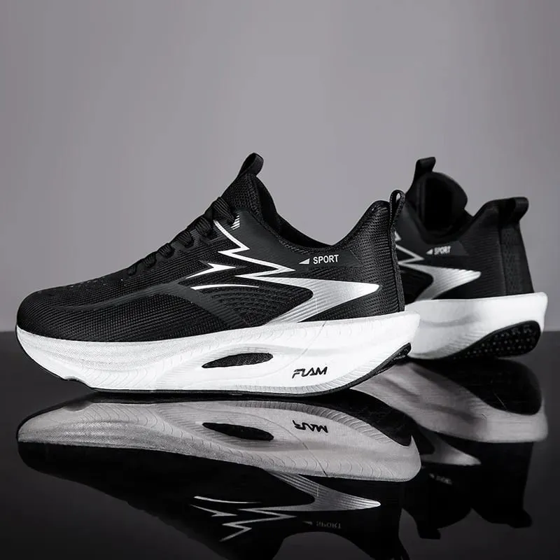 Running Shoes Men Marathon Athletic Sports Outdoor Carbon Plate Breathable Lightweight Comfortable Women's Air Cushion Sneakers — image 3