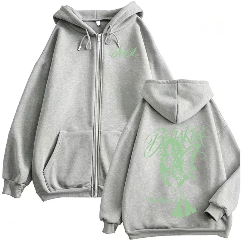 Rapper Omar Courtz Por Si Manana No Estoy Album Tour Zip Up Hoodies Men Women Harajuku Gothic Aesthetics Sweatshirt Jacket Coats — image 6