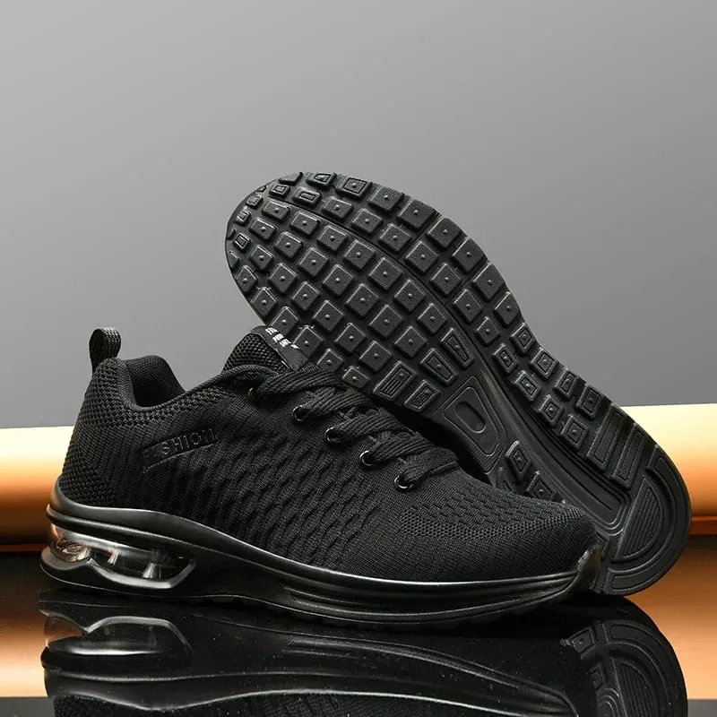 Mens Running Shoes Outdoor Sports Casual Mesh Tennis Shoes Lace-up Lightweight Gym Jogging Shoes for Men 2025 New Male Sneakers