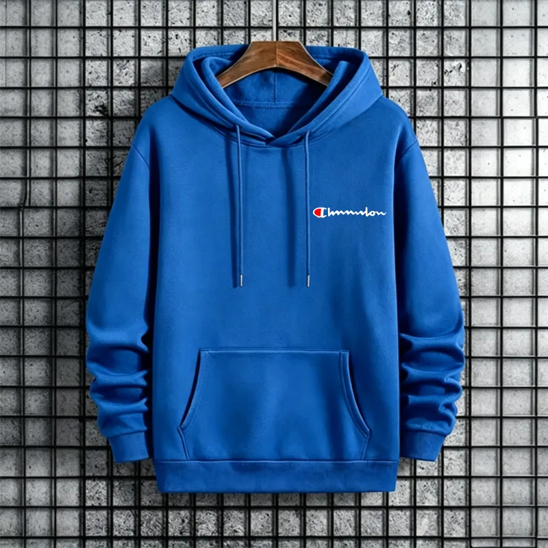 New men's and women's casual sweatshirts for autumn and winter, outdoor fitness jogging warm sweatshirts and men's hoodies — image 4
