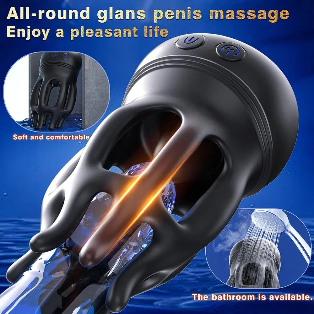 10 Modes Penis Delay Trainer Exerciser Glans Stimulater Massager Mens Vibrator Male Masturbator Equipment Sex Toys Adult For Men