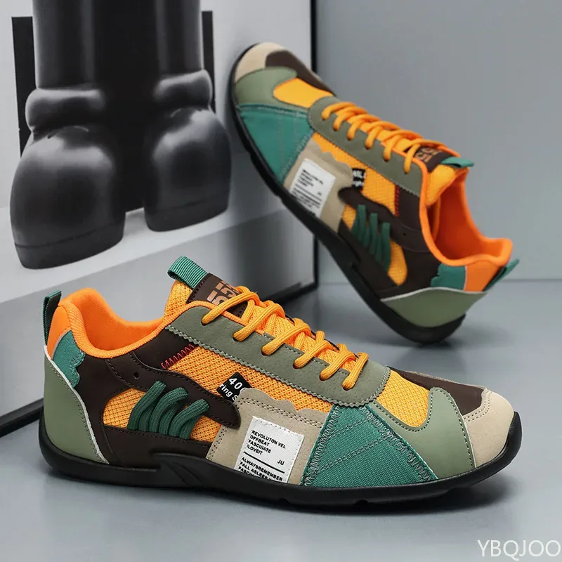 Summer new low cut fashionable versatile board shoes men retro casual comfortable shoes sports breathable men's sneakers — image 4