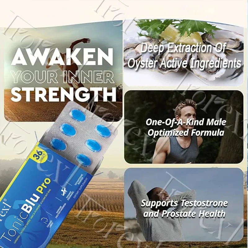 Trorexl-TonicBlu Pro - Blue Pill for Rock-Hard Energy Volume Booster Natural Oyster Ginseng for Best Benefits — image 5