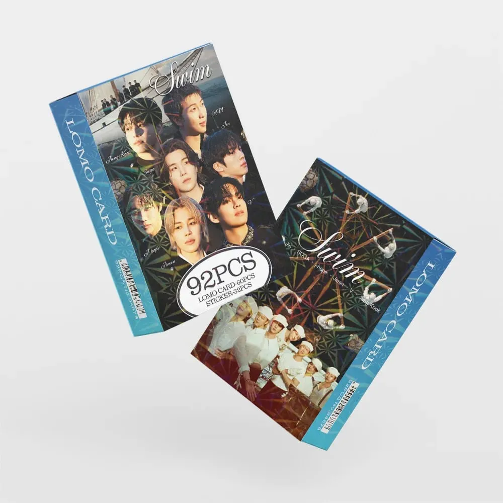 92 Single Small Card New Album Fan Support Photo Cards Greeting Cards Journal Stickers LOMO Card Collectible Gift — image 6