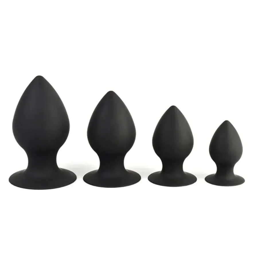 Anal Butt Plug Training Sets 3Size Silicone Sex Toys Anal Butt Plugs Trainer Kit Anal Sex Toys for Men Women Couple Beginners — image 4